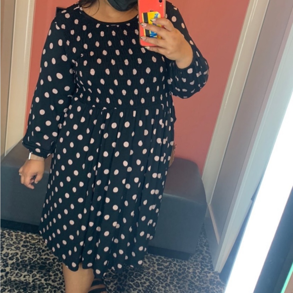 torrid polka dot dress
